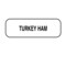 Nevs Turkey Ham Label 1/2" x 1-1/2" DIET-574 - alternate 1